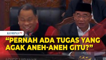 Hakim MK Arief Hidayat Tanya Menko PMK Muhadjir: Pernah Ada Tugas yang Agak 'Aneh-Aneh' Gitu?