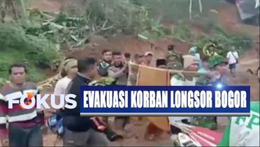 Tim SAR Temukan Korban Banjir dan Longsor di Bogor yang Lemas Akibat Kekurangan Makanan