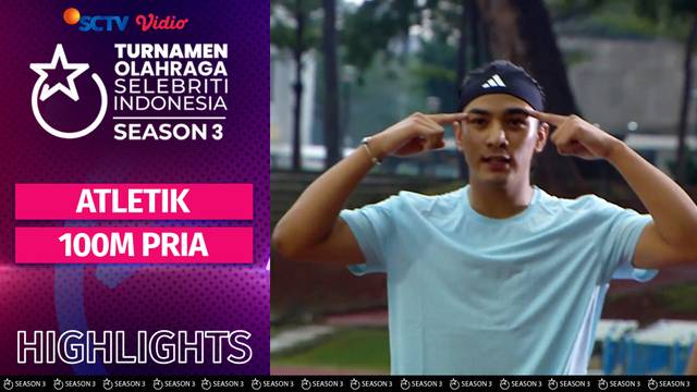 Highlights Atletik 100M Pria | TOSI Season 3