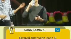 song joong ki sangat lucu ketika memakan buah durian di acara fan meeting Hongkong