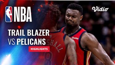 Portland Trail Blazer vs New Orleans Pelicans - Highlights | NBA Regular Season 2023/24