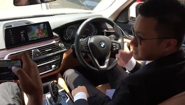 Teknologi parkir pintar All-new BMW Seri 5