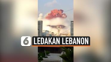 Ledakan Beirut, Warganet Unggah Rasa Duka
