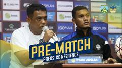 Pre-Match Press Conference: Pemain Dalam Kepercayaan Diri Tinggi