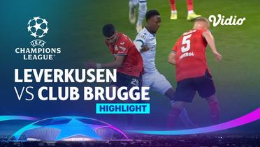 Highlights - Leverkusen vs Club Brugge | UEFA Champions League 2022/23