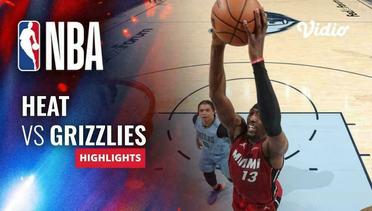 Miami Heat vs Memphis Grizzlies - Highlights | NBA Regular Season 2023/24