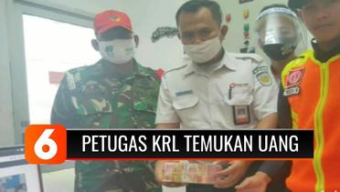 Sosok: Miliki Hati Bersih, Petugas KRL di Bogor Kembalikan Uang Rp500 Juta Temuannya