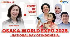 Titiek Soeharto Tonton Tulus & Putri Ariani di National Day Indonesia Osaka World Expo 2025 | POV
