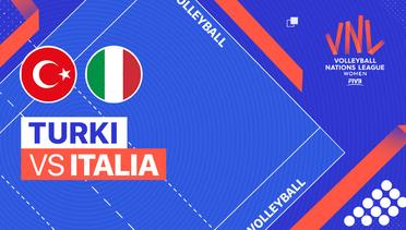 Full Match | Turki vs Italia | Women’s Volleyball Nations League 2023