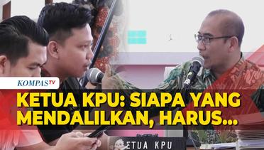 Ketua KPU Cecar Saksi Narasikan Dugaan Suap Anggota KPPS di Rapat Rekapitulasi Hasil Pemilu Sulteng