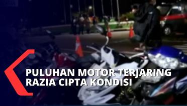 50 Motor Tak Sesuai Standar Terjaring Razia Cipta Kondisi di Tana Toraja