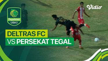 Deltras FC vs Persekat Tegal - Mini Match | Liga 2 2023/24