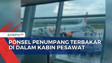 Ponsel Penumpang Terbakar di Dalam Kabin Pesawat Lion Air Rute Kupang-Surabaya