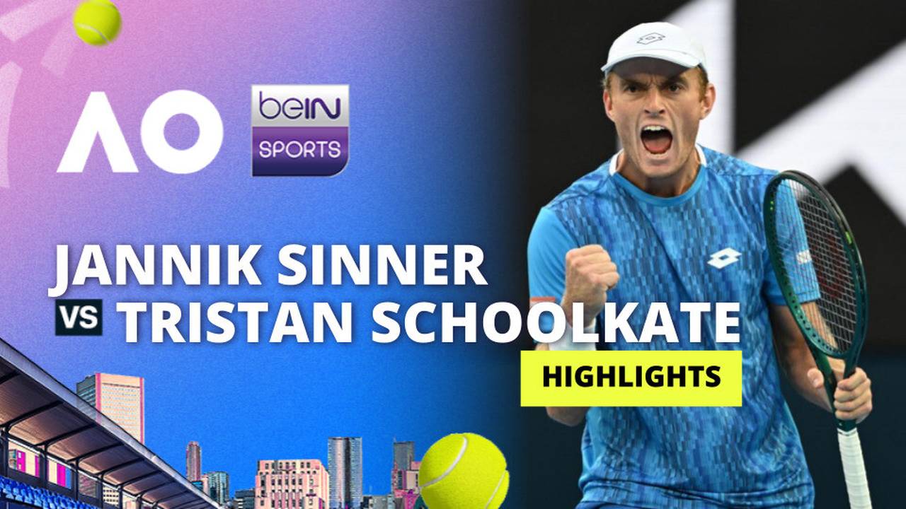 Jannik Sinner (ITA) vs Tristan Schoolkate (AUS) Highlights