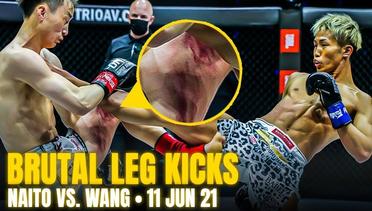 DAMAGING Leg Kicks Taiki Naito vs. Wang Wenfeng | Full Fight