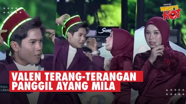 Valen Terang-Terangan Panggil 'Ayang Mila' Di Pesta Raya Ramadan Indosiar, Kembaran Outfit Lebaran