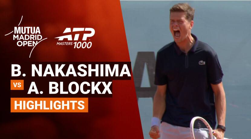 Brandon Nakashima vs Alexander Blockx - Round 2 (Court 4) | ATP 1000: Mutua Madrid Open 2026