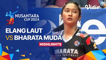 Putri: Elang Laut vs Bharata Muda - Highlights | Nusantara Cup 2024