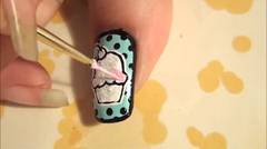 Cupcake Nail Art