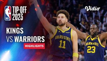 Sacramento Kings vs Golden State Warrios - Highlights | NBA Regular Season 2023/24