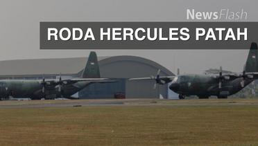 NEWS Flash: Roda Hercules Patah, Bandara Abdulrachman Saleh Malang Ditutup