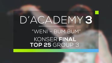 Weni, Pontianak - Bum Bum (Konser Final Top 25)