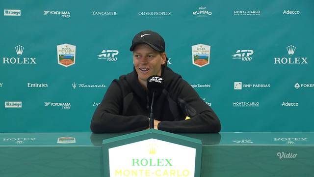 Jannik Sinner, Round 2 - Rolex Monte-Carlo Masters 2026 (After Match Press Conference) | ATP 2026