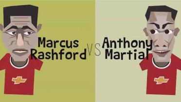 Rashford vs Martial, Siapa Lebih Hebat?
