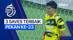 3 Penyelamatan Terbaik Pekan ke-23 | BRI Liga 1 2023/24