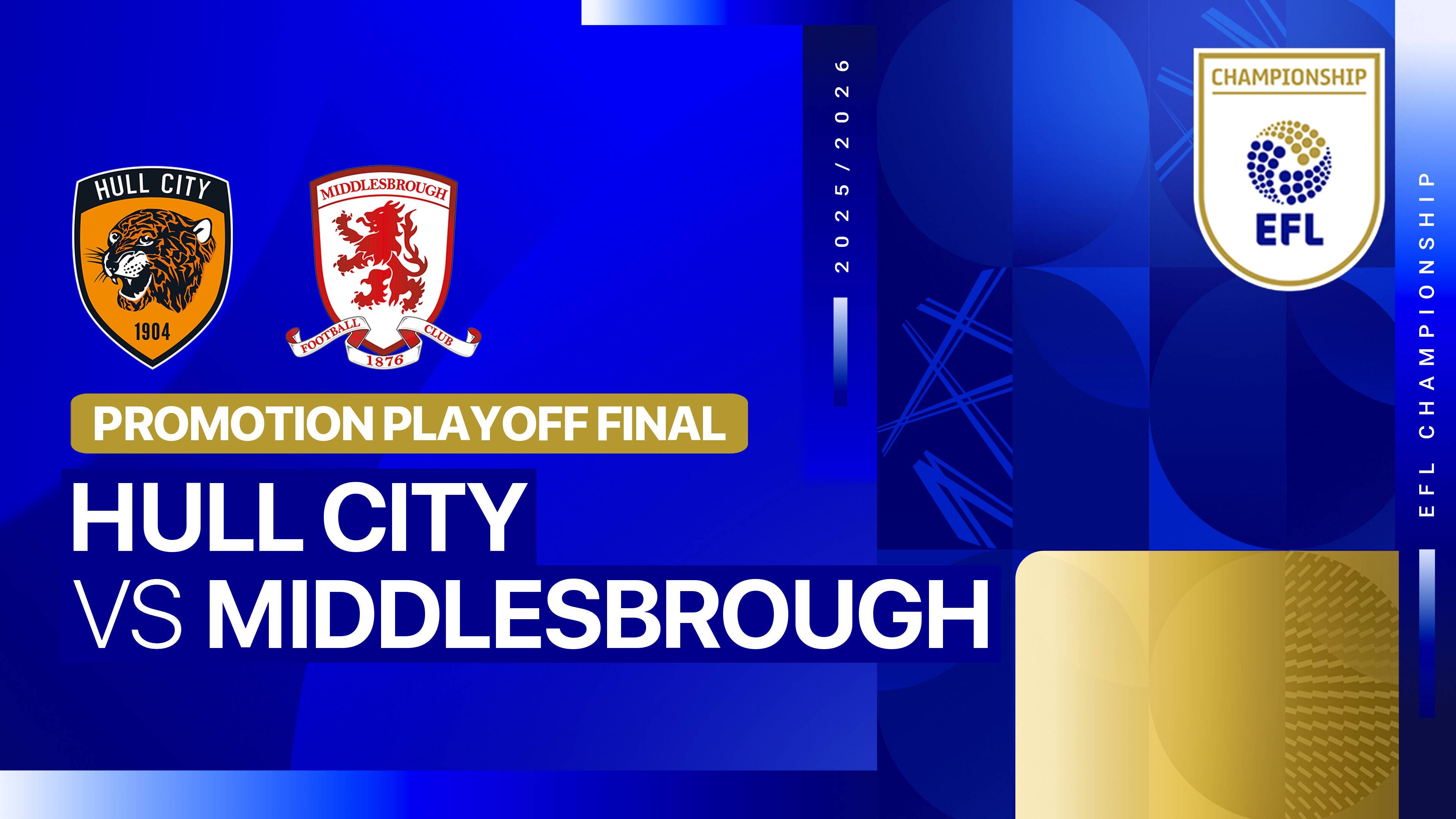 Hull City AFC vs Middlesbrough F.C.