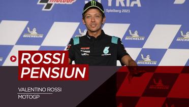 Valentino Rossi Umumkan Pensiun dari MotoGP pada Akhir Musim