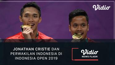 Jonathan Cristie dan Perwakilan Indonesia di Indonesia Open 2019