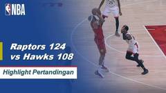 NBA | Cuplikan Hasil Pertandingan  Raptors 124 vs Hawks 108