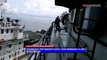 Insiden Ditabraknya KRI TPD 381 Oleh Dua Kapal Dinas Perikanan Vietnam di Laut Natuna
