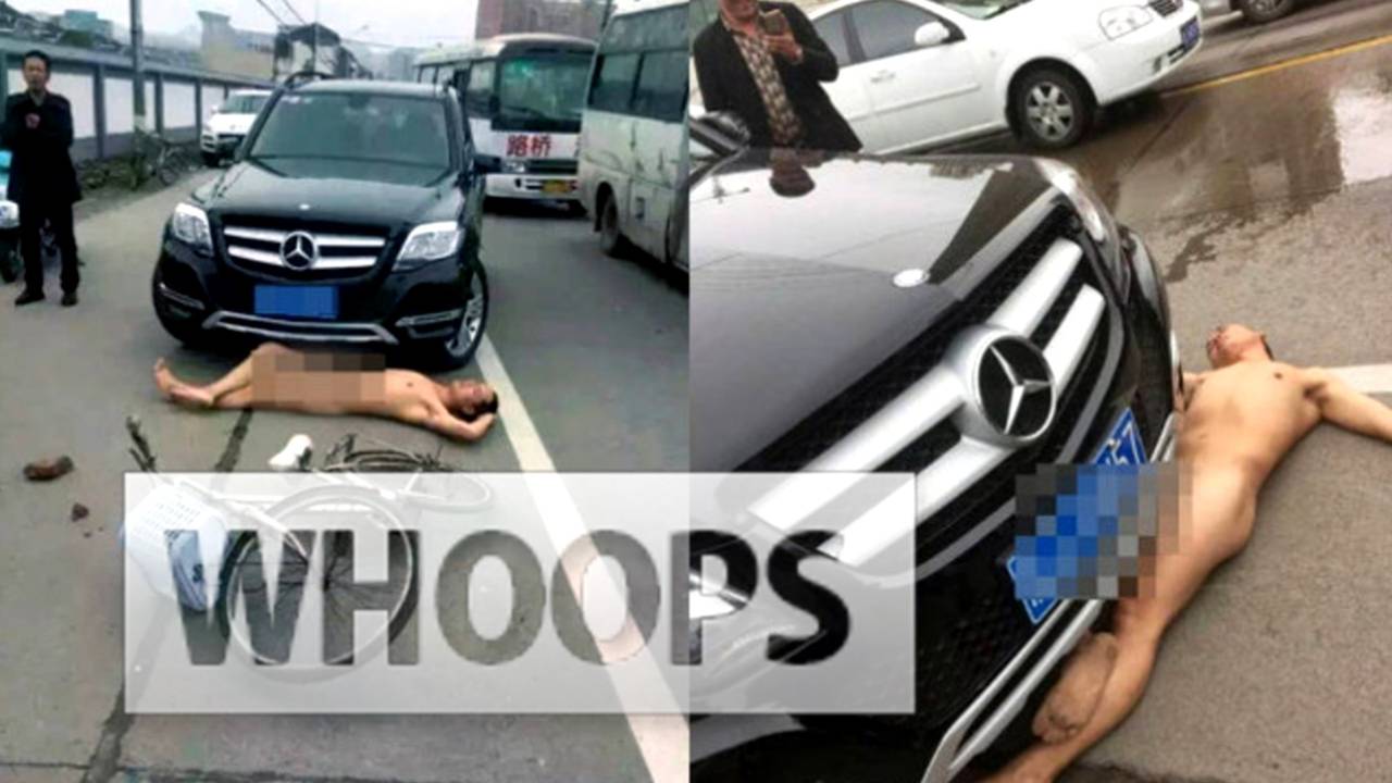 Demi Dapatkan Uang, Pria Ini Rela Telanjang Bulat di Jalan - LiputanEnam Vi...