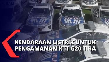 Jelang KTT G20 di Bali, Mobil Listrik untuk Pengawalan Tamu Negara Sudah Tiba di Bali!