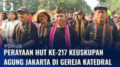Perayaan HUT ke-217 Keuskupan Agung Jakarta, Jalan Santai dengan Beragam Baju Tradisional | Fokus