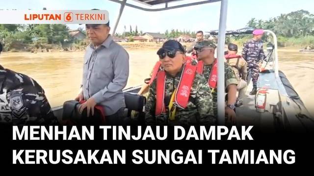 Menhan Tinjau Sungai Tamiang, Fokus Percepatan Rehabilitasi dan Rekonstruksi Pascabanjir | Liputan 6