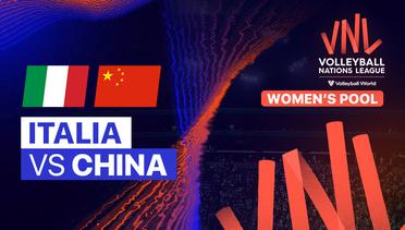 Full Match | Italia vs China | Women’s Volleyball Nations League 2023