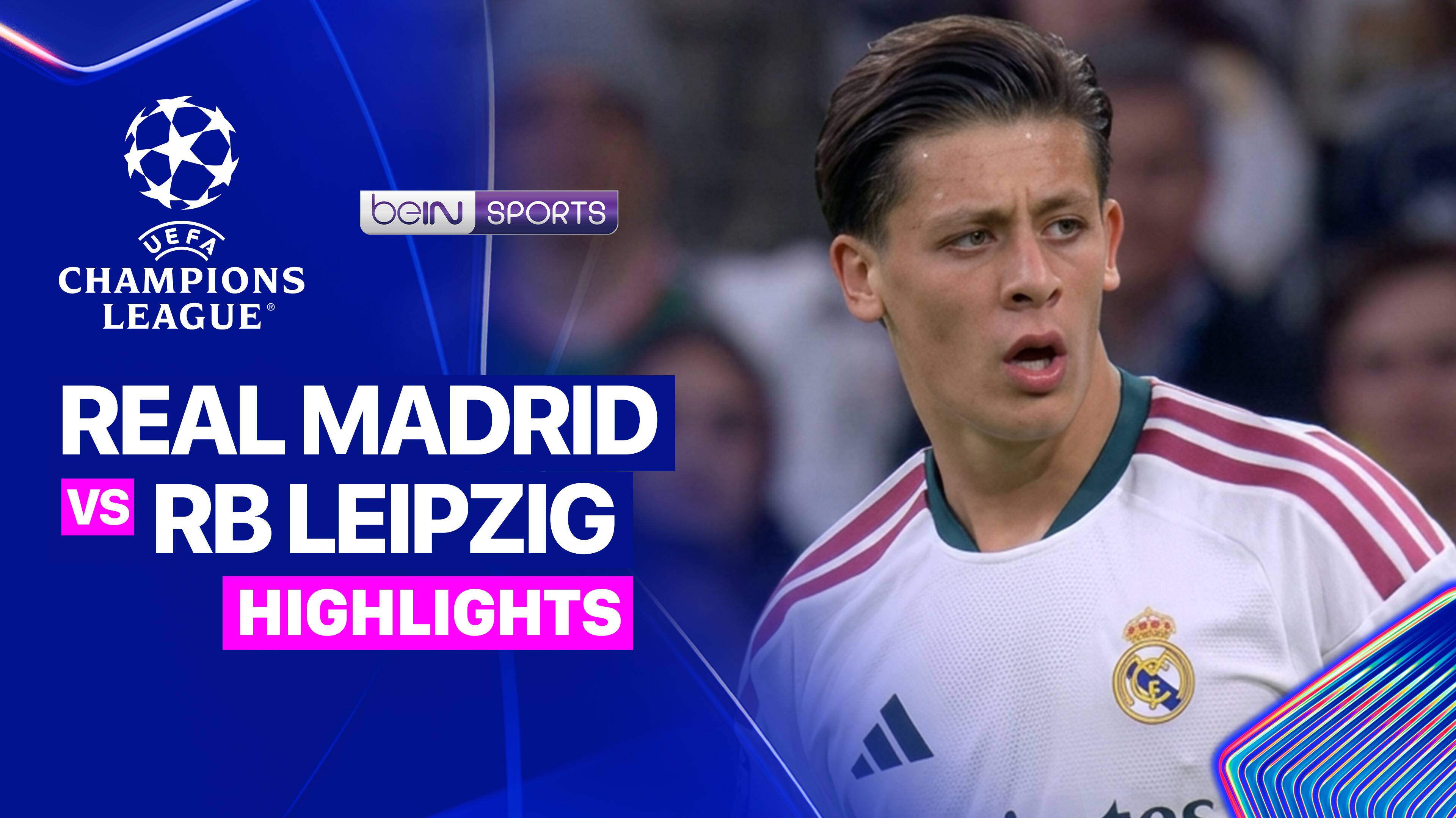 Real Madrid vs RB Leipzig