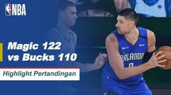 Match Highlight | Orlando Magic 122 vs 110 Milwaukee Bucks | NBA Playoff Season 2019/20