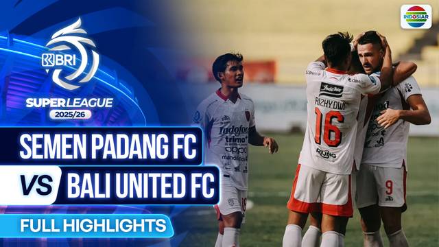 Semen Padang FC VS Bali United FC - Full Highlights | BRI Super League 2025/26