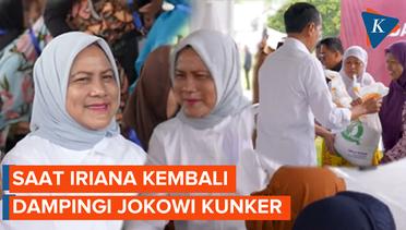 Iriana Kembali Ikut Jokowi Kunjunga Kerja ke Jateng
