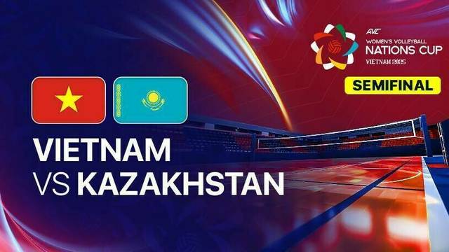 Semifinal: Vietnam vs Kazakhstan - Full Match | AVC Women's Volleyball Nation Cup 2025