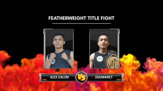 Prime Kumite Championship (PKC 2) || Featherweight - Title Fight || Aziz Calim vs Eduwaret