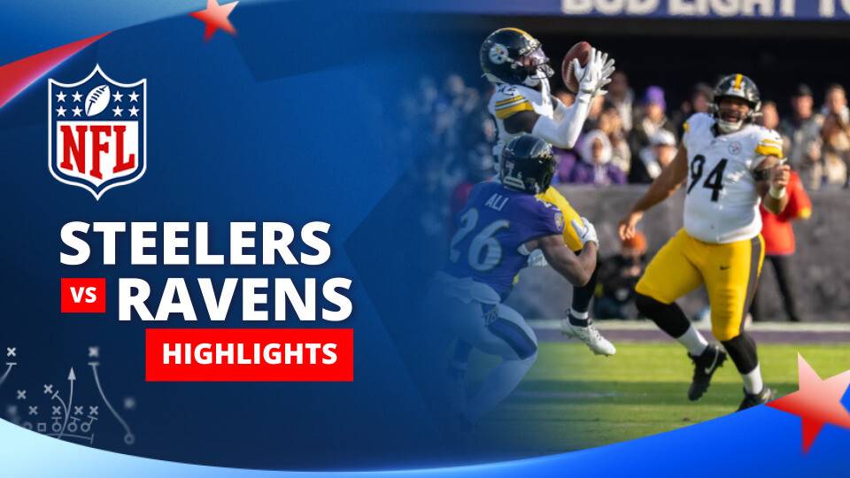 Pittsburgh Steelers vs Baltimore Ravens - NFL