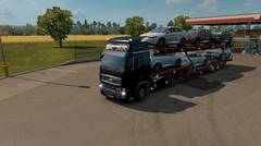 Euro Truck Simulator 2 Gameplay #15 Luxury SUVs Transport to Karlskrona VOLVO FH16