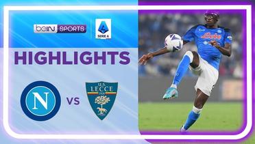 Match Highlights | Napoli vs Lecce | Serie A 2022/2023
