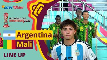 Match Line Up: Argentina vs Mali | FIFA U-17 World Cup Indonesia 2023