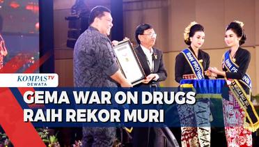 Gema War On Drugs Raih Rekor MURI
